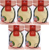 Derma Naturel Örme Banyo Yüz Lifi (15*24CM) MS-02 (5 Li Set)