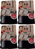 Derma Naturel Krep Kese - Siyah MS-28 (4 Lü Set)