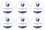 Dove Besleyici El ve Vücut Bakım Kremi 250ML Rich Nourishment Cream (Mavi) (6 Lı Set)