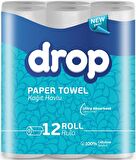 Drop Tuvalet Kağıdı Çift Katlı 32 Li Paket + 12 Li Kağıt Havlu Çift Katlı