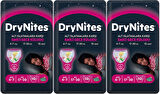 Drynites Emici Gece Külodu/Külot Bez Kız 4-7 Yaş 17-30 KG Large 30 Adet 3PK*10 Alt Islatmalara Karşı