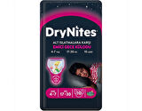 Drynites Emici Gece Külodu/Külot Bez Kız 4-7 Yaş 17-30 KG Large 20 Adet 2PK*10 Alt Islatmalara Karşı