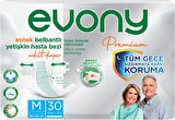 Evony Premium Hasta Bezi Yetişkin Bel Bantlı Tekstil Yüzey M-Orta 150 Adet