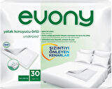Evony Hasta Bezi Yetişkin Bel Bantlı Tekstil Yüzey L-Büyük 120 Adet + Yatak Koruyucu Örtü 60 Adet