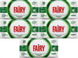 Fairy Yüzey Temizlik Havlusu 100 Yaprak Aktif Oksijen - Beyaz Sirke - Karbonat (5 Li Set) 500 Yaprak