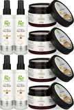 Fe Keratin Saç Sütü 200ML & Saç Maskesi 300ML (Karma 8 Li Set)