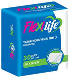 Flexi Life Hasta Alt Açma Yatak Koruyucu Örtü 60*90CM Klasik 60 Adet (2Pk*30)