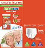 FreshLife Emici Külot Hasta Bezi Large - Büyük - L 120 Adet (4PK*30)