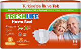 FreshLife Yetişkin Hasta Bezi Bel Bantlı S - Küçük - Small 150 Adet (5PK*30)