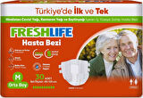 FreshLife Yetişkin Hasta Bezi Bantlı M - Medium - Orta 150 Adet (5PK*30)