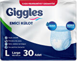 Giggles Hasta Bezi Yetişkin Emici Külot L-Büyük 150 Adet (5Pk*30)