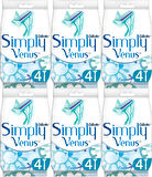 Gillette Simply Venus 2 Kullan At Kadın Tıraş Bıçağı 24 Lü Set (6PK*4)