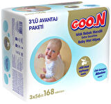 Goon Islak Havlu Mendil 56 Yaprak Sensitive Hassas Cilt 6 Lı Set (2PK*3) 336 Yaprak