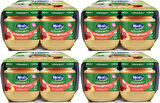 Hero Baby Kavanoz Maması 120GR Avantaj Pk (16 Lı Set) Elmalı Şeftalili (4PK*4)