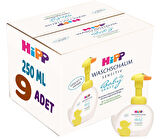 Hipp Babysanft Bebek/Çoçuk El Yıkama Köpüğü 250ML Pompalı (9 Lu Set)