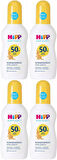 Hipp Babysanft Sprey Güneş Kremi Sonnenspray 50+ Faktör Ultra Sensıtıv 150ML Sprey (4 Lü Set)