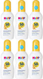 Hipp Babysanft Sprey Güneş Kremi Sonnenspray 50+ Faktör Ultra Sensıtıv 150ML Sprey (6 Lı Set)