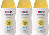 Hipp Babysanft Güneş Kremi -Yüz için Sonnen Gesıchtscreme 30 Faktör Ultra Sensıtıv 50ML (3 Lü Set)