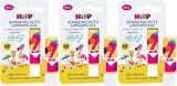 Hipp Babysanft Güneş Koruyucu Dudak Nemlendiricisi Ultra Sensıtıv 4.8GR (Sarı-Pembe) (3 Lü Set)