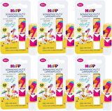 Hipp Babysanft Güneş Koruyucu Dudak Nemlendiricisi Ultra Sensıtıv 4.8GR (Sarı-Pembe) (6 Lı Set)