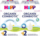 Hipp Organik Combiotic Devam Sütü 600GR No:2 (6-12 Ay) (2 Li Set)