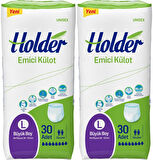 Holder Emici Külot Hasta Bezi Large Büyük 60 Adet (2PK*30)