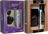 Jagler Parfüm Seti (Karma Set) Kadın 60ML Pearl + Deodorant / Erkek 90ML Sport + Deodorant