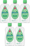 Johnsons Baby Bebek Yağı 300ML Aleo Vera (5 Li Set)