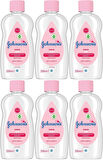 Johnsons Baby Bebek Yağı 200ML Nemlendirici (Pembe) (6 Lı Set)