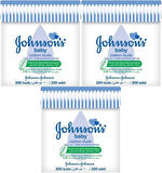 Johnsons Baby Kulak Temizleme Çubuğu 200 Adet (3 Lü Set)