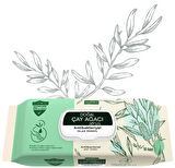Komili Islak Havlu Mendil 50 Yaprak (36 Lı Set) Çay Ağacı Serisi Antibakteriyel (1800 Yaprak)