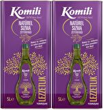 Komili Zeytinyağı 10LT Natural Ege Sızması (Teneke) (2PK*5LT)