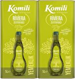 Komili Zeytinyağı 10LT Riviera (Teneke) (2PK*5LT)