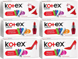 Kotex Tampon Süper - Mini - Normal 96 Lı Karma Set (6PK*16)
