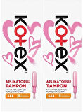 Kotex Aplikatörlü Tampon Normal 16 Lı Set (2PK*8)