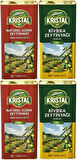 Kristal Zeytinyağı 20LT Natürel Sızma Soğuk Sıkım / Riviera (Teneke) (4PK*5LT)