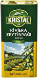 Kristal Zeytinyağı 20LT Natürel Sızma Soğuk Sıkım / Riviera (Teneke) (4PK*5LT)