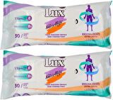 Lüx Hasta Vücut Temizleme Islak Mendil Havlu 50 Yaprak XL (2 Li Set)