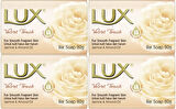Lux Sabun 80GR Velvet Touch (Kadife Dokunuş) (4 Lü Set)