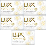 Lux Sabun 80GR Bright Impress (Etkileyici Parlaklık) (5 Li Set)