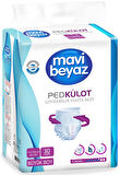 Mavi Beyaz Ped Emici Külot Hasta Bezi Large Büyük 90 Adet