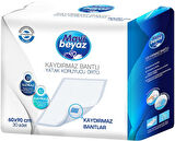 Mavi Beyaz Ped Ekstra Tekstil Yüzeyli Yetişkin Bel Bantlı Hasta Bezi S 30 Adet+ Yatak Korucu + Havlu