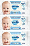 Molfix Islak Havlu Mendil İzotonik Hassas Ciltler 3 Lü Set 60 Yaprak Plastik Kapaklı