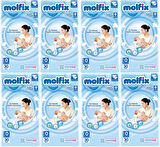 Molfix Bebek Bezi Ekonomik Beden:0 (0-3KG) Prematüre 240 Adet