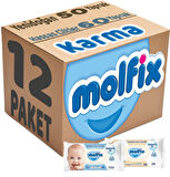 Molfix Islak Havlu Mendil İzotonik Karma 12 Li Set (Yeni Doğan-Hassas Cilt)
