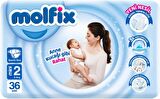 Molfix Bebek Bezi Beden:2 (3-6Kg) Mini 144 Adet Jumbo Aylık Pk