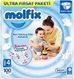 Molfix Bebek Bezi Beden:3 (4-9Kg) Midi 648 Adet Ekstra Ultra Fırsat Pk