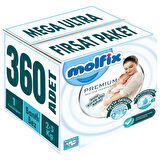 Molfix Premium Bebek Bezi Beden:1 (2-5KG) Yeni Doğan 360 Adet Mega Ultra Fırsat Pk