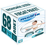 Molfix Premium Bebek Bezi Beden:6 (15+KG) Extra Large 68 Adet Ekonomik Ultra Fırsat Pk