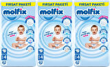 Molfix Bebek Bezi Beden:4 (7-14KG) Maxi 186 Adet Aylık Fırsat Pk